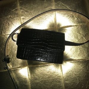 Rebecca Minkoff Croc Embossed Belt Bag